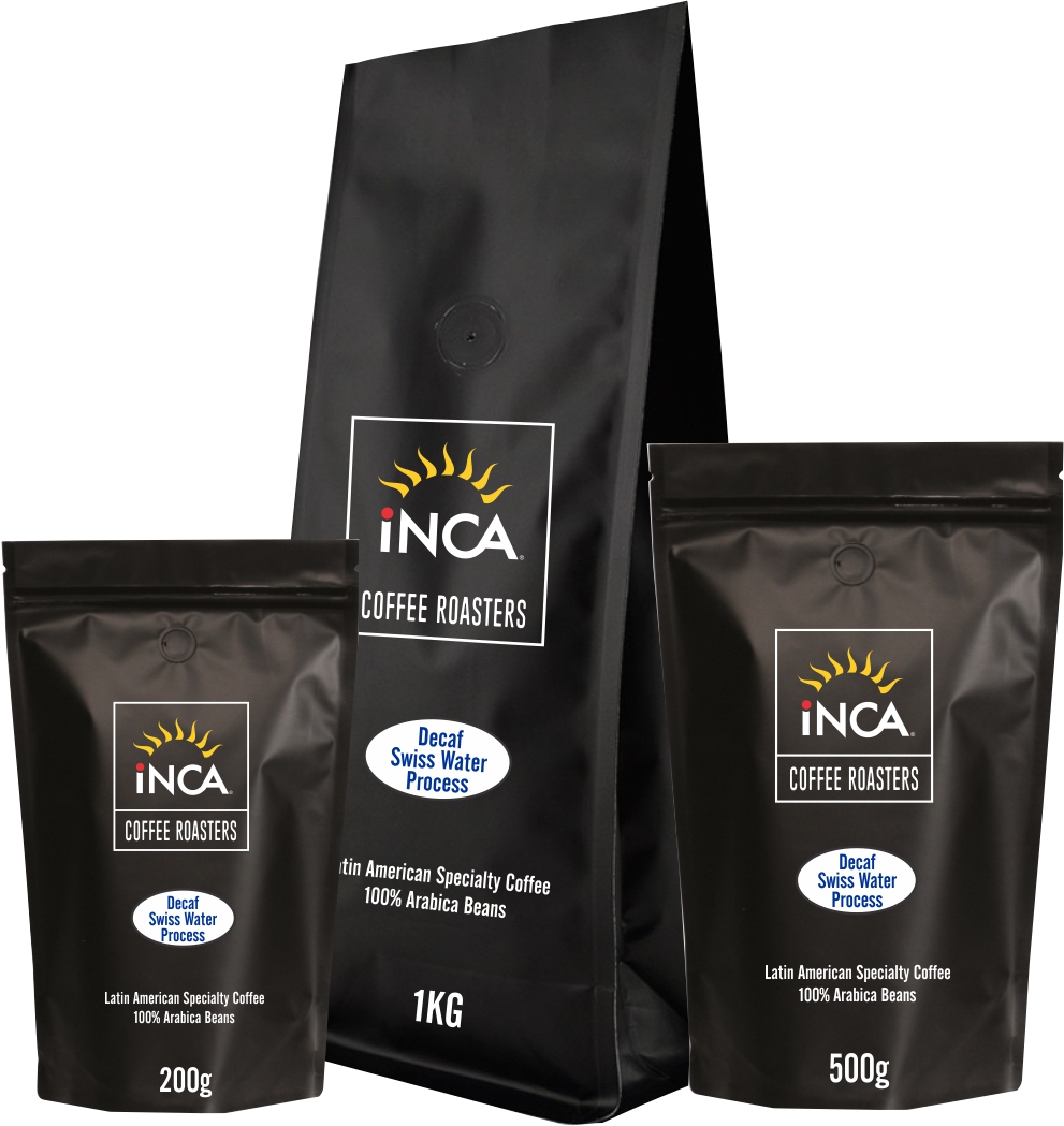 Decaffeinated Swiss Water Process Inca Coffee Roasters